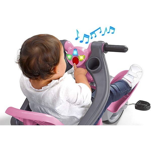 سه چرخه کودک مدل FEBER TRIKE BABY PLUS MUSIC