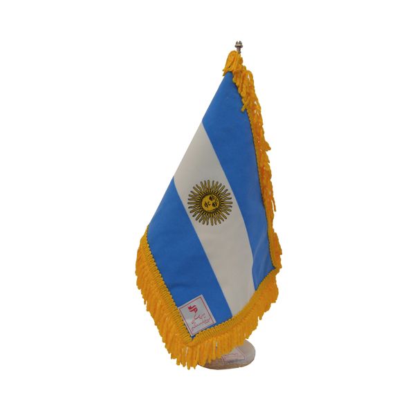 پرچم رومیزی ایران اسکرین طرح پرچم آرژانتین مدل 20450