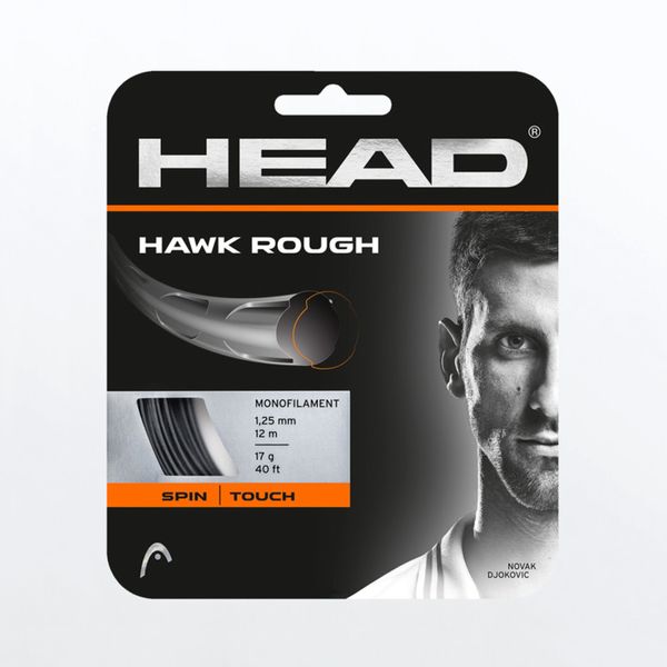 زه راکت تنیس هد مدل Hawk Rough 2022 - 12 m