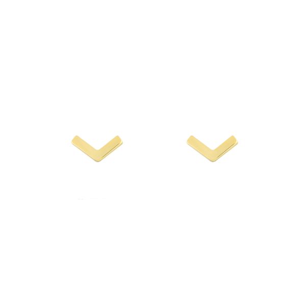 گوشواره طلا 18 عیار زنانه طلا و جواهر درریس مدل کوهراه