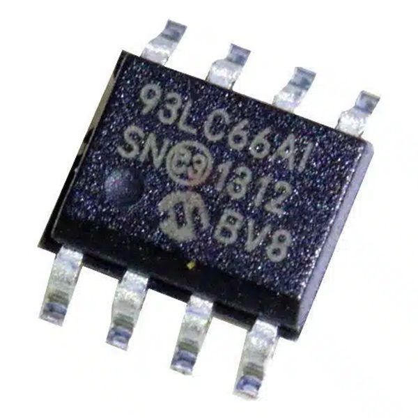 آیسی میکروچیپ مدل 93LC66 AI بسته 4 عددی