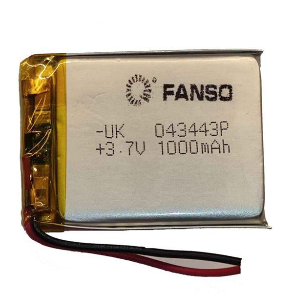 باتری لیتیومی فانسو مدل d-1000 ظرفیت 1000 میلی آمپرساعت