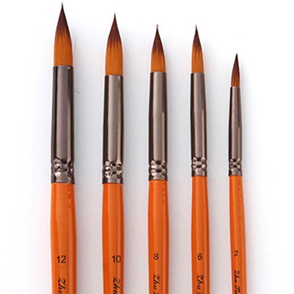   قلم مو گرد ژوتینگ مدل G-5010R مجموعه 5 عددی