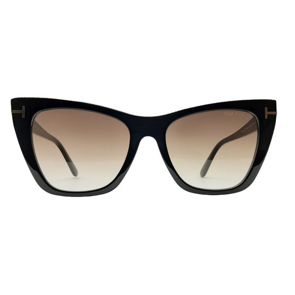 عینک آفتابی زنانه تام فورد مدل POPPY02-TF846-01a