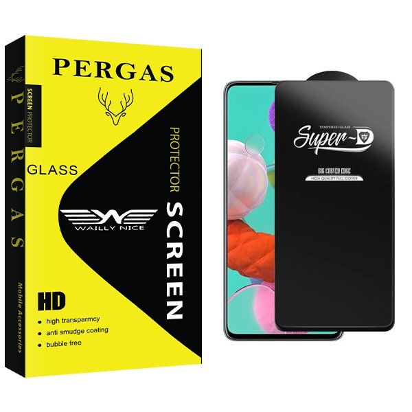 محافظ صفحه نمایش وایلی نایس مدل Pergas SuperD مناسب برای گوشی موبایل سامسونگ galaxy a51