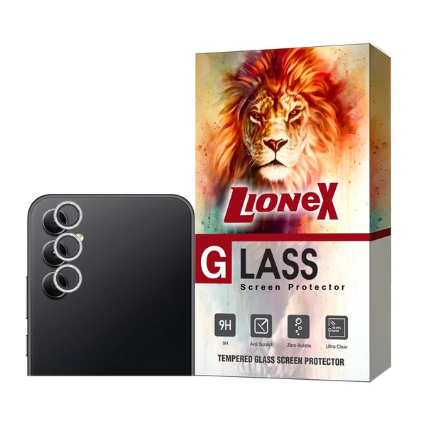 محافظ لنز دوربین لایونکس مدل SWARLENS مناسب برای گوشی موبایل سامسونگ Galaxy A14 /  A24 / A34 5G / A54 5G