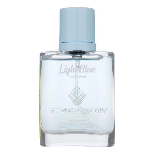 عطر جیبی زنانه وودی سنس مدل Light Blue حجم 30 میلی‌لیتر