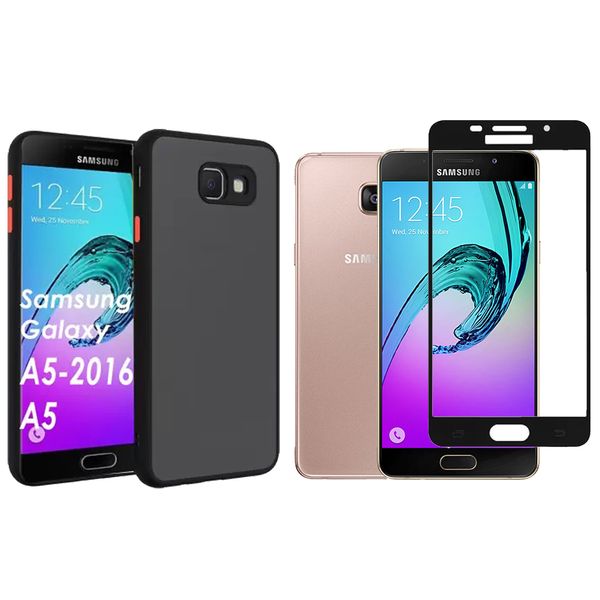   کاور ری گان مدل matte- A510 مناسب برای گوشی موبایل سامسونگ Galaxy A510/A5 2016 به همراه محافظ صفحه نمایش 