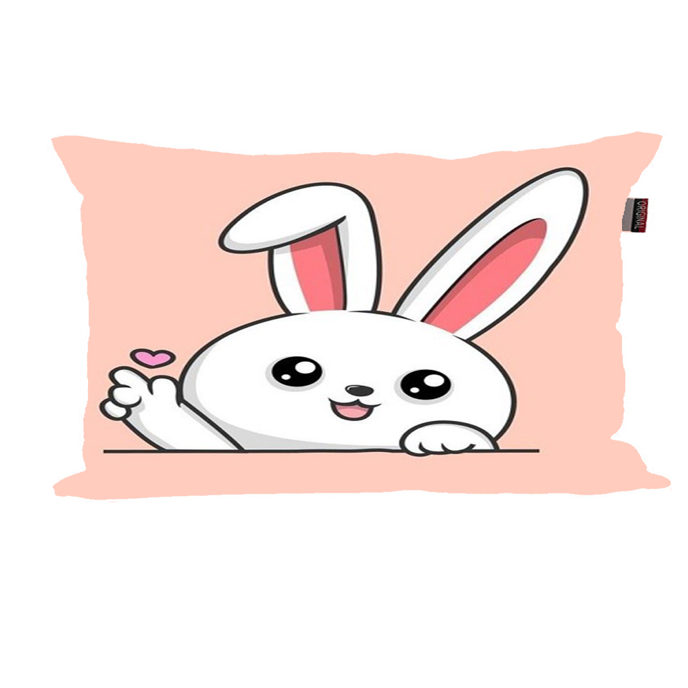 بالش ناریکو مدل نوزاد طرح کارتونی خرگوش کد 05079