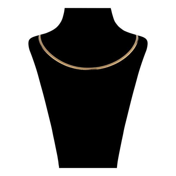 گردنبند طلا 18 عیار زنانه گالری شیدا مجد مدل هرینگبون M