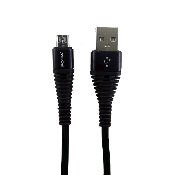 کابل تبدیل USB به microUSB رومن مدل PMC212 طول 1 متر