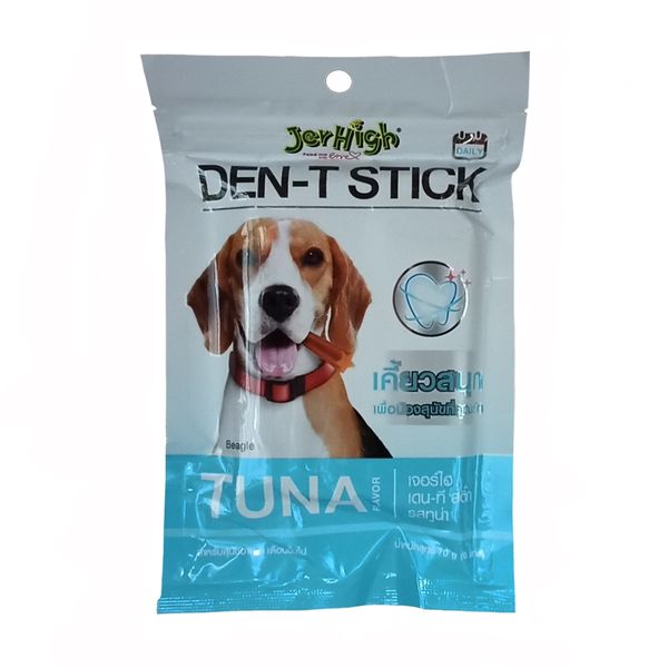 غذای تشویقی سگ جرهای مدل Dental_Tuna وزن 70 گرم
