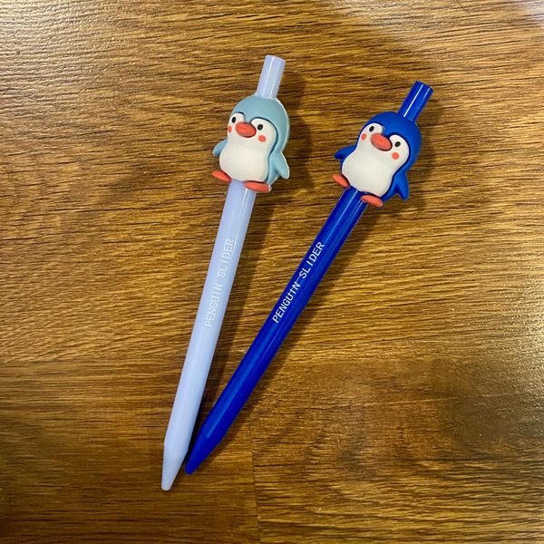 مداد نوکی 0.7 میلی متری طرح پنگوئن کد 702 مجموعه 2 عددی