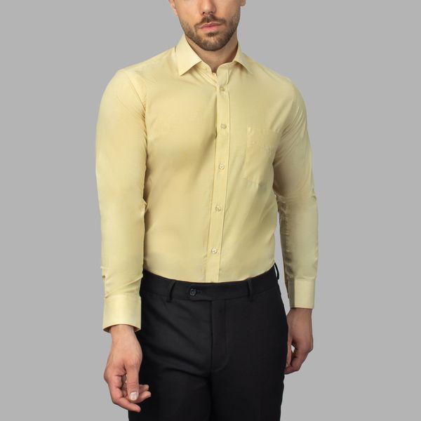 پیراهن آستین بلند مردانه مدل فلورا آکسفورد 118