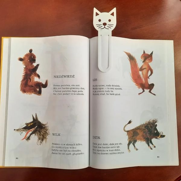 نشانگر کتاب مدل گربه ملوس
