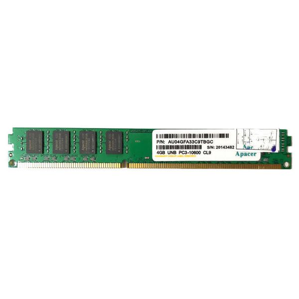 رم دسکتاپ DDR3 تک کاناله 1333 مگاهرتز CL9 اپیسر مدل UNB U-DIMM ظرفیت 4 گیگابایت
