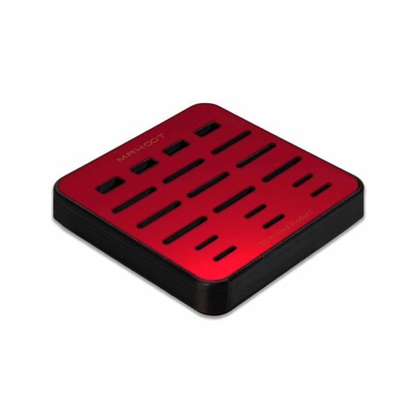 نظم دهنده فضای ذخیره سازی ماهوت مدل Matte-Warm-Red-496 مناسب برای فلش و مموری کارت