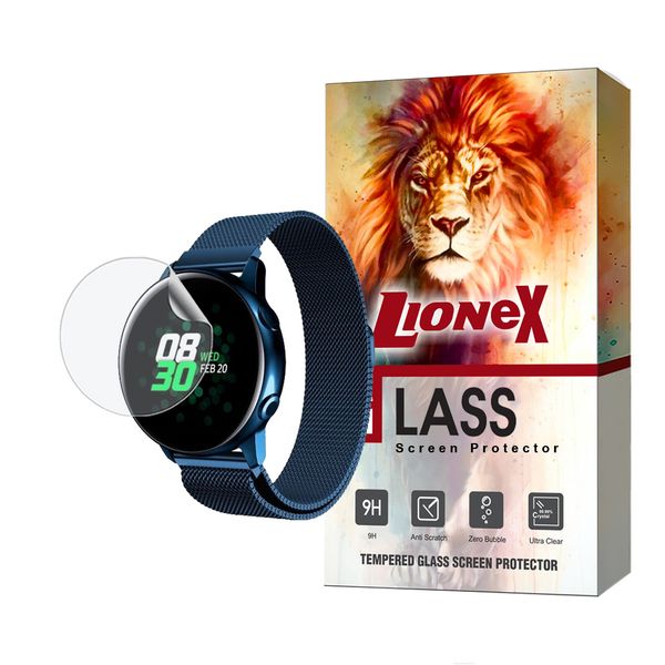 محافظ صفحه نمایش هیدروژل لایونکس مدل MTBWL مناسب برای ساعت هوشمند سامسونگ Galaxy Watch Active 44mm