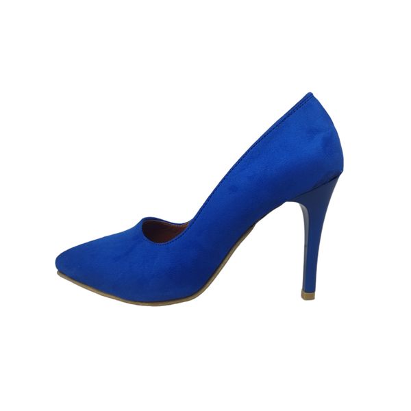 کفش زنانه مدل ZPA 87 KAR رنگ آبی کاربنی