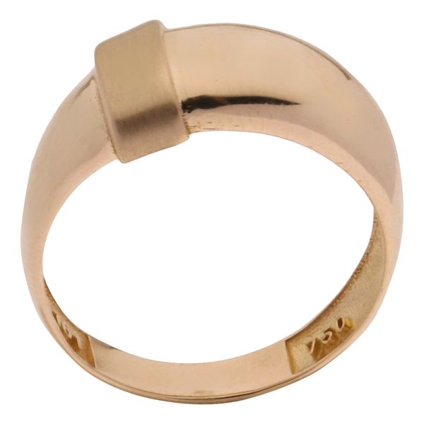 انگشتر طلا 18 عیار زنانه طلای مستجابی مدل 20134