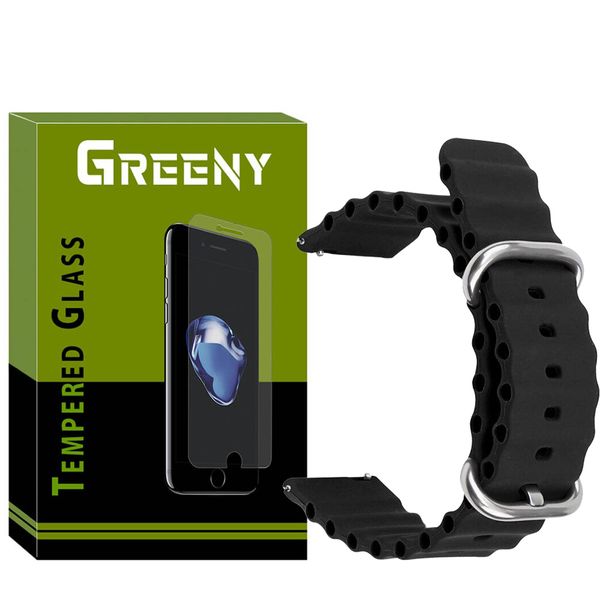 بند گرینی مدل Ocean-GR22 مناسب برای ساعت هوشمند آنر  Magic watch 2 46mm