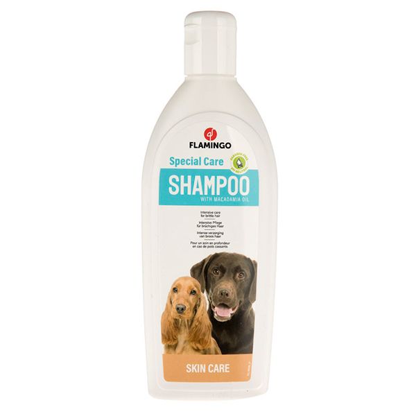 شامپو سگ فلامینگو مدل skin care حجم 300 میلی لیتر