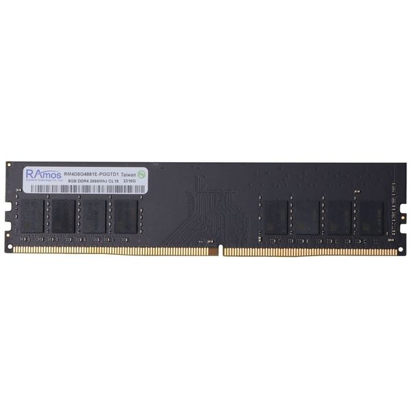 رم دسکتاپ DDR4 تک کاناله 2666 مگاهرتز CL19 راموس مدل RM4D8G4881E-PGGTD1 ظرفیت 8 گیگابایت