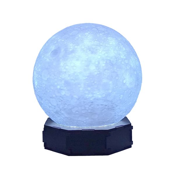 چراغ رومیزی طرح ماه مدل RGB کد D004