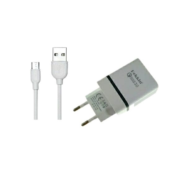 شارژر دیواری دکین مدل DK_5437 به همراه کابل تبدیل USB_C
