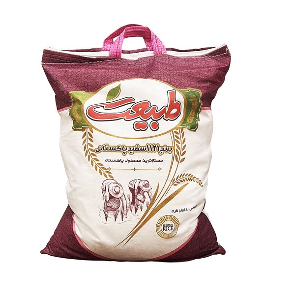 برنج 1121 سفید پاکستانی طبیعت - 10 کیلوگرم
