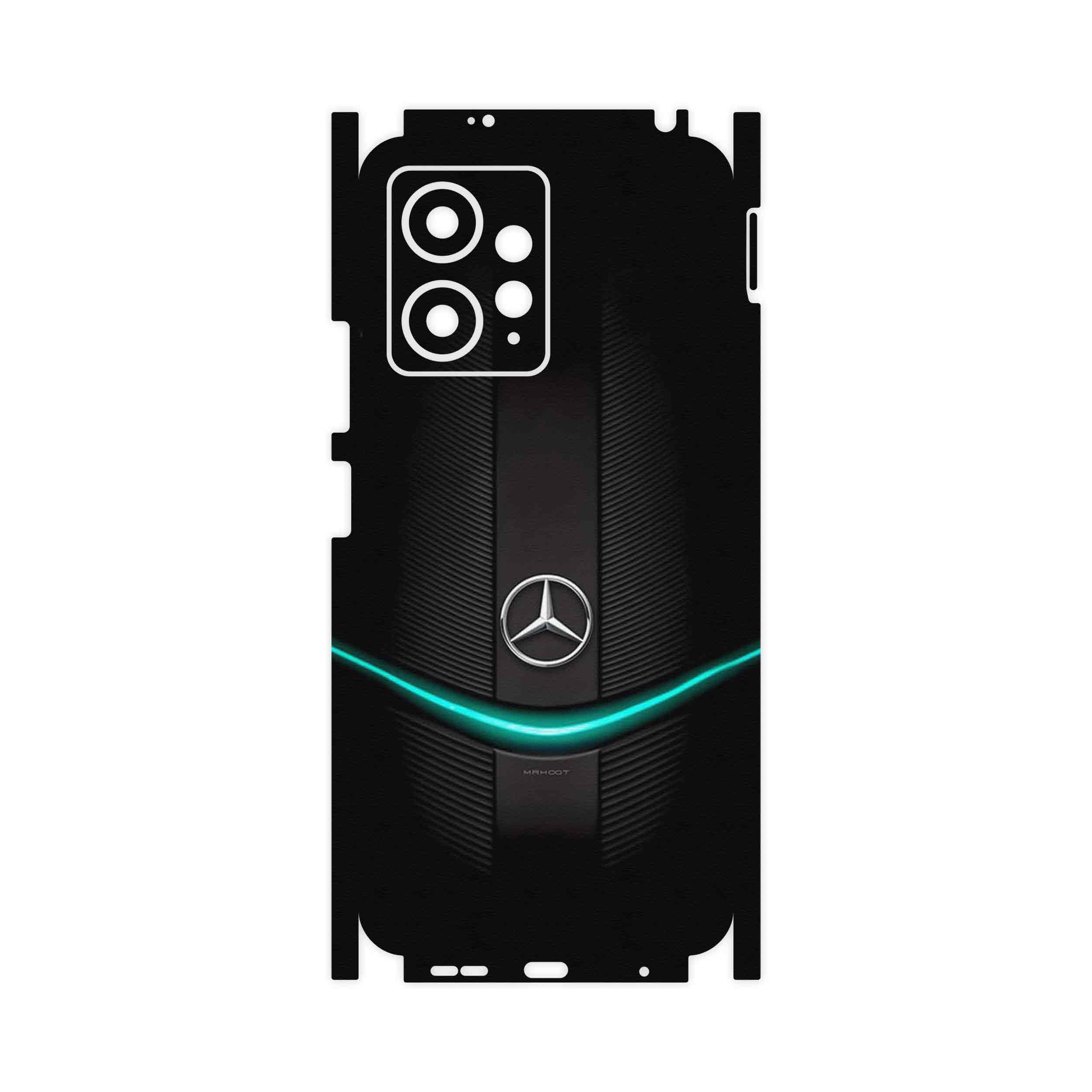 برچسب پوششی ماهوت مدل Mercedes_Benz-FullSkin مناسب برای گوشی موبایل شیائومی Redmi Note 12 4G