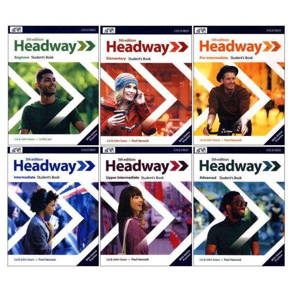 کتاب Headway 5th Edition اثر Liz Soars انتشارات رهنما 6جلدی