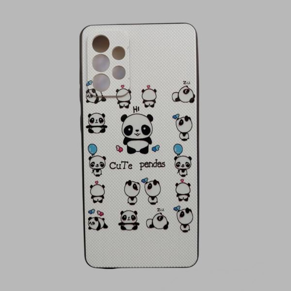 کاور گریفین مدل Cute Pandas Collection مناسب برای گوشی موبایل سامسونگ Galaxy A52 4G / A52G / A52S به همراه پاپ سوکت 