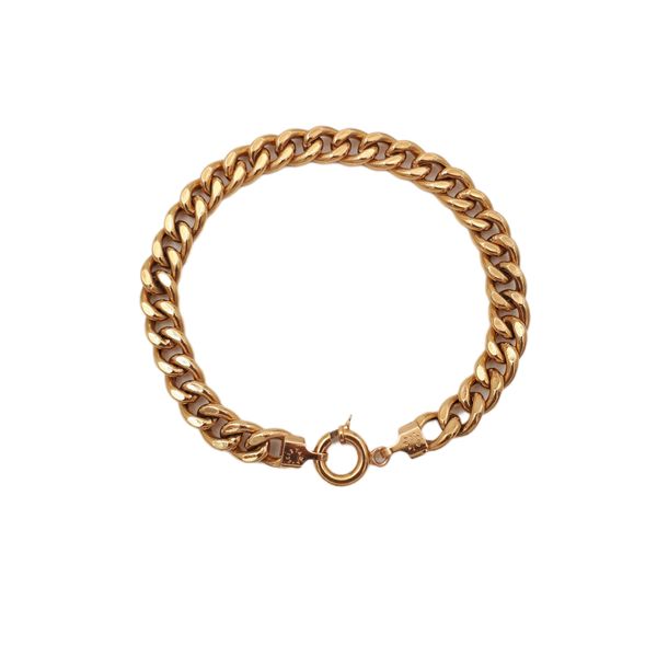 دستبند طلا 18 عیار زنانه گل سنگ مدل 5000