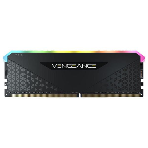 رم دسکتاپ DDR4 تگ کاناله 3200 مگاهرتز CL16 کورسیر مدل VENGEANCE RS RGB ظرفیت 8 گیگابایت