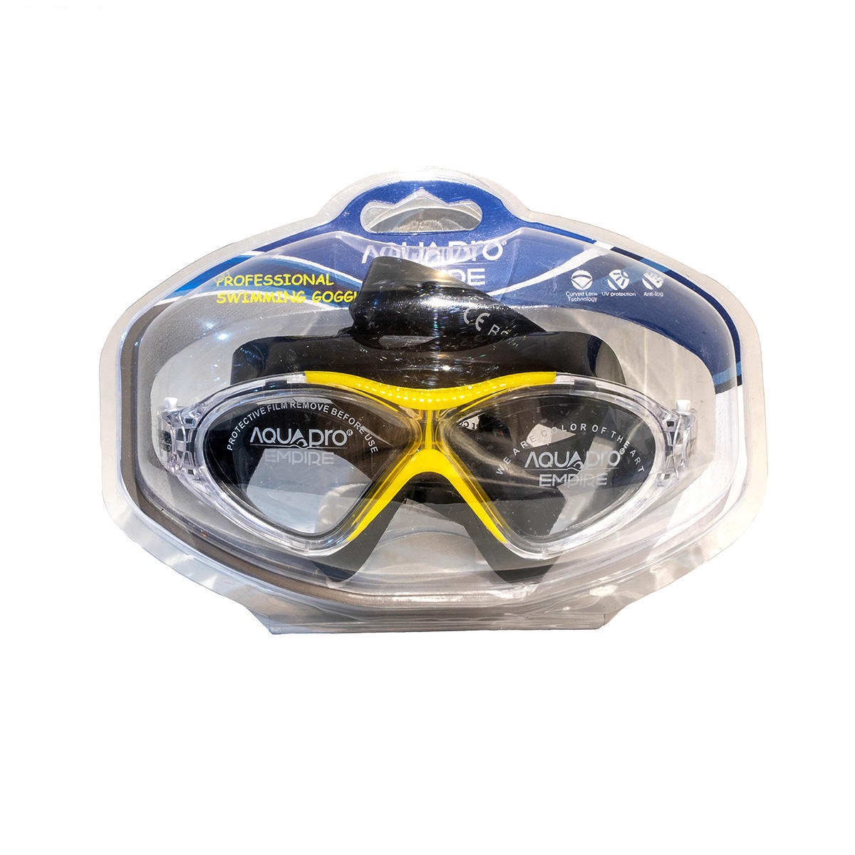 عینک شنا اکوا پرو مدل X7 به همراه گوش گیر و دماغ گیر