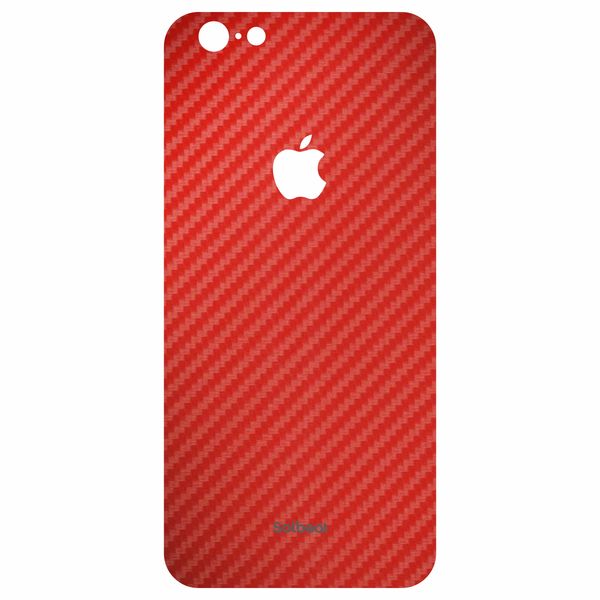  برچسب پوششی سلبیت مدل 3D RED Carbon fiber Texture  مناسب برای گوشی اپل iPhone 6/6s