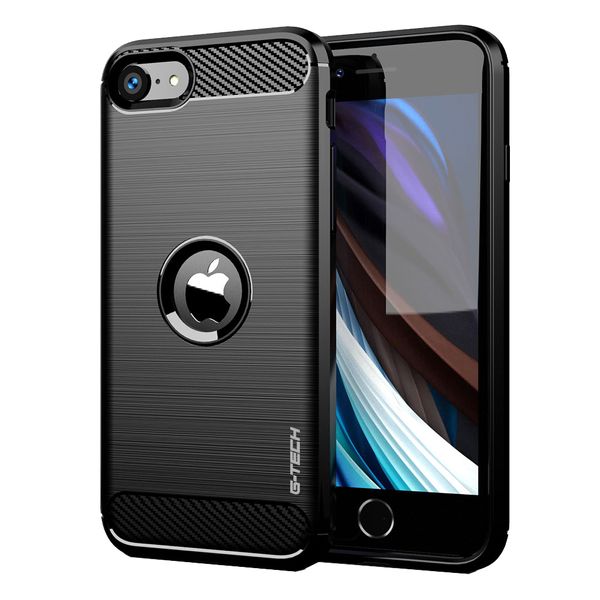 کاور جیتک مدل Rugged Carbon مناسب برای گوشی موبایل اپل iPhone SE2020