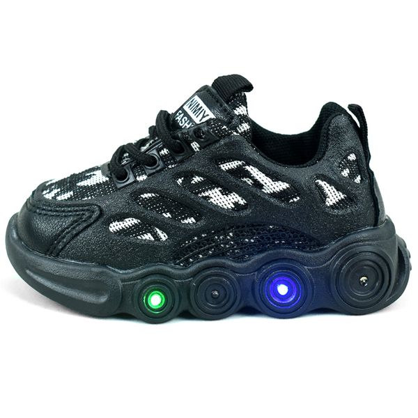 کفش مخصوص پیاده روی بچگانه مدل چراغ دار کد C-8202