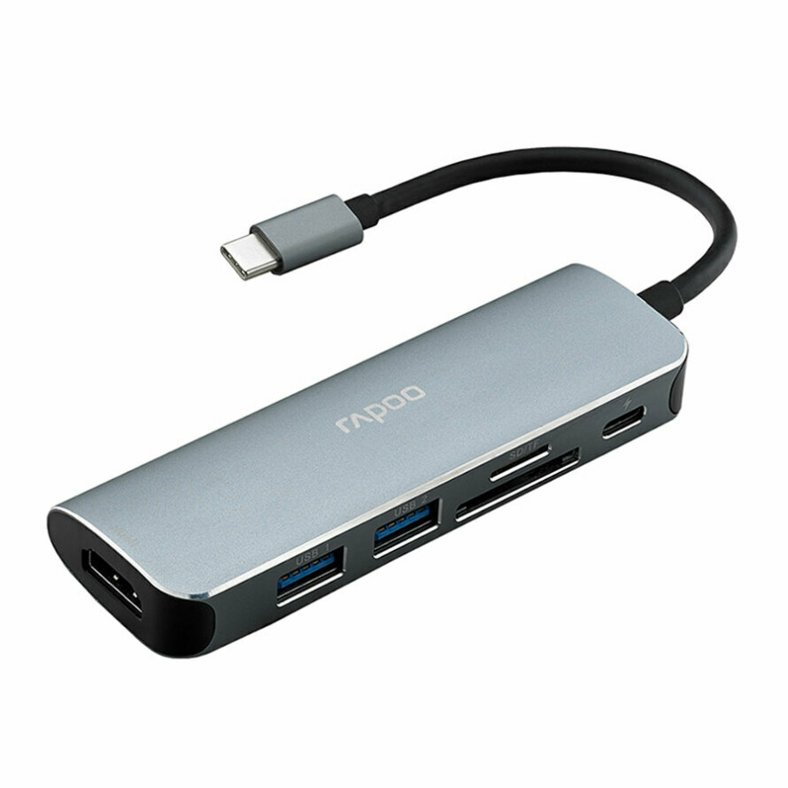 هاب 3 پورت USB-C رپو مدل XD120