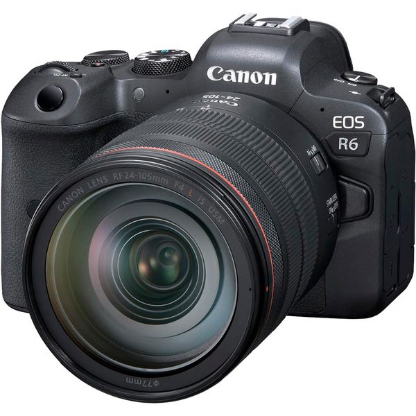 دوربین دیجیتال بدون آینه کانن مدل EOS R6 به همراه لنز 105-24
