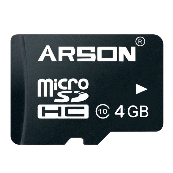 کارت حافظه microSDHC آرسون مدل AM-2104 کلاس 10 استاندارد U1 سرعت 80MBps ظرفیت 4 گیگابایت