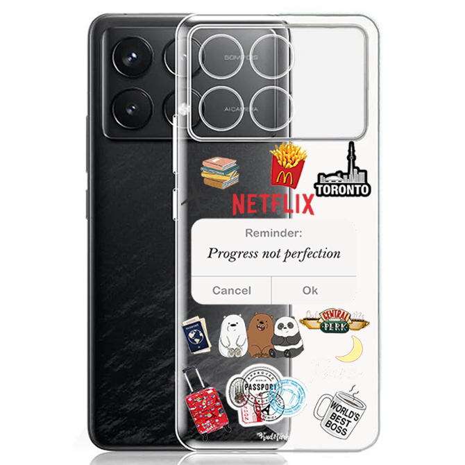 کاور طرح Progress مناسب برای گوشی موبایل شیائومی  Poco X6 Pro 