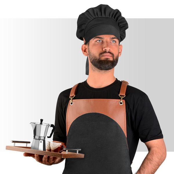 کلاه آشپزی نادیاهوم مدل chef بسته 3 عددی