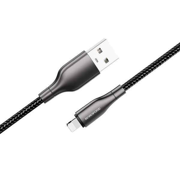 کابل تبدیل USB به لایتنینگ بروفون مدل BX45 طول 1 متر