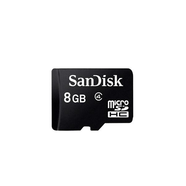 کارت حافظه داخلی سن دیسک مدل MicroSDHC کلاس 4 سرعت 4MBps ظرفیت 8 گیگا بایت 