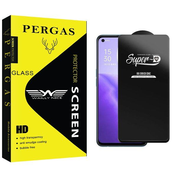 محافظ صفحه نمایش وایلی نایس مدل Pergas SuperD مناسب برای گوشی موبایل اوپو Reno5 5G