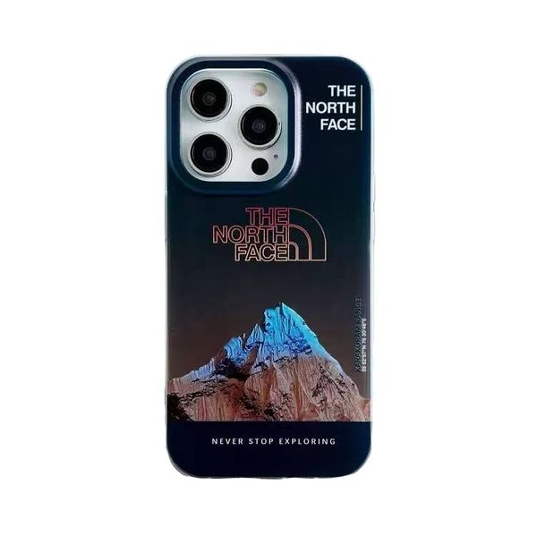 کاور نورث فیس مدل کوه یخی و آتشفشانی مناسب برای گوشی موبایل اپل Iphone 14 Pro Max
