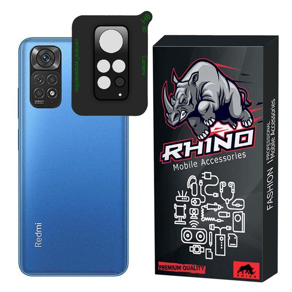 محافظ لنز دوربین راینو مدل Len-3D مناسب برای گوشی موبایل شیائومی Redmi Note 11 4G / Note 11S