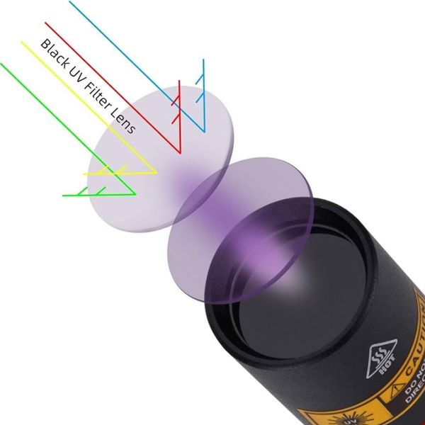 چراغ قوه دستی  الون فایر مدل sv95 UV 365NM